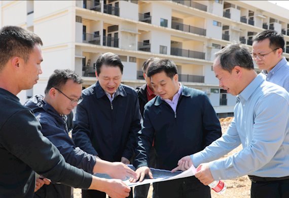 韦晓赴我校新校区调研督导建设及地质灾害隐患处置 协调解决建设难点