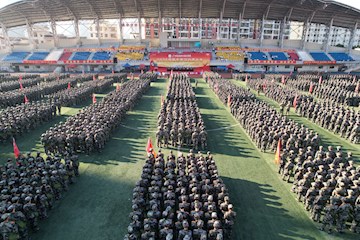 广西现代职院举行2026级新生军训动员大会